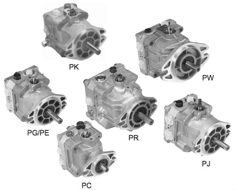 Hydro-Gear PR-2HCC-GP12-XXXX - PUMP, PR SERIES, 16CC