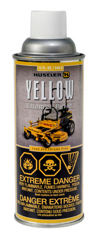 Hustler 747220 Yellow Spray Paint – 1 Can | OEM Mower Touch-Up Paint