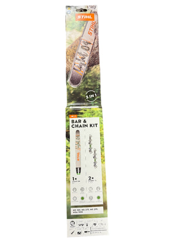 Stihl 3003 005 9910 Bar & Chain Kit 18", 23RM3 74 Driver