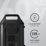 Toro | 88925 | 60V Max Flex-Force 2.5 Ah Lithium-Ion Battery