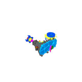 Toro 139-7471 RH HYDRO TRANSAXLE ASM