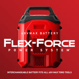 Toro | 66810 | 60V Max Flex-Force 10.0 Ah Lithium-Ion Battery