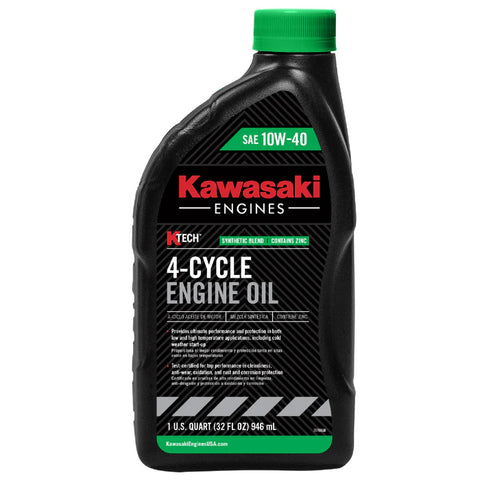 Kawasaki 99969-6296 SAE 10W-40 K-Tech Engine Oil | 1 Quart