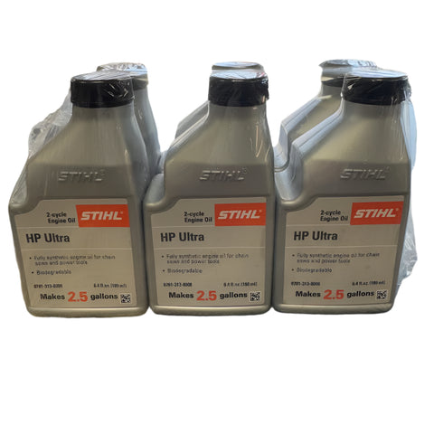 STIHL 6 PACK OF 2.5 GAL. OIL MIX - 6HPU