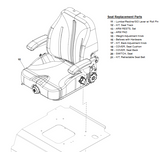 STIHL WB00 007 1090 - Suspension Seat Kit ASE 900.0