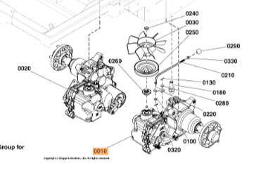 Ferris 84008730 LEFT Hydraulic Transaxle – NEW OEM (Replaces 5107881, 5107881FS)