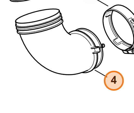 STIHL OEM Elbow Tube – 4283 700 6900