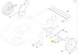 Toro 140-3878 ARM-PIVOT, REAR
