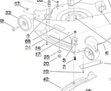 Toro 112-0574 BRACKET-FINGER GUARD