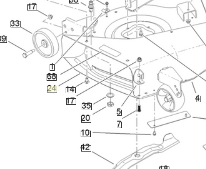 Toro 112-0574 BRACKET-FINGER GUARD