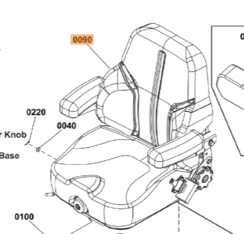 Ferris 84006088 - Seat