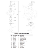 Toro 117-3840 SPINDLE ASM