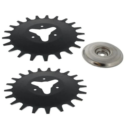 STIHL 4180 007 4100 RG-KM Replacement Blades & Rider Plate Kit | OEM