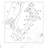 STIHL TB01 790 0702 Adapter/Mounting Kit for TS 710i and TS 910i