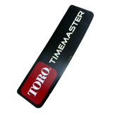 Toro 121-2392 DECAL-COVER, FRONT