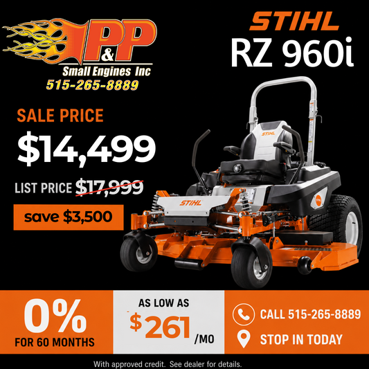 Stihl RZ 960i EFI ZERO-TURN WB05 011 3600 US