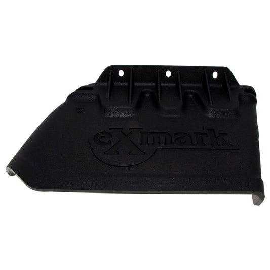 Exmark 109-2738 OEM discharge chute for select Lazer Z Radius Turf Tracer Vantage Vertex Pioneer Quest Staris and Front Runner deck model and serial ranges