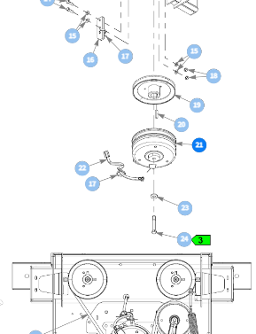 Hustler 609186K Clutch Kit CMS275 | OEM Super 104
