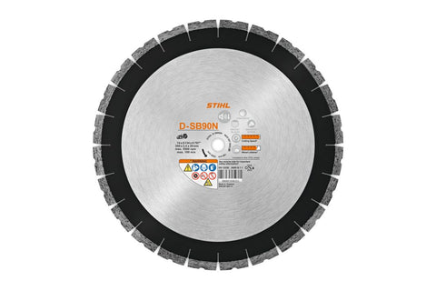 STIHL 0835 097 8001 D-SB90N 12" Reduced Noise Diamond Cutting Wheel | Concrete & Hardstone