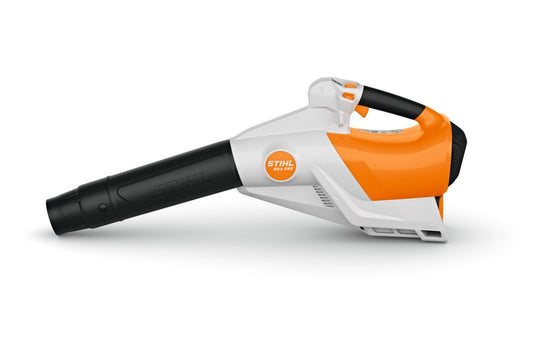 STIHL BGA 250 battery powered handheld blower tool only with 190 MPH max air velocity and 26 Newton blowing force