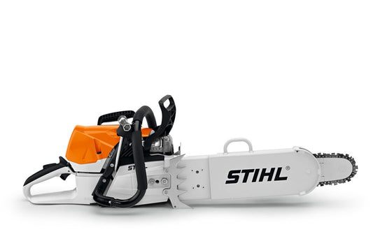 STIHL MS 462 C-M R Rescue chainsaw 1142 200 0156 with 20 inch bar depth limiter 36 RDR carbide rescue chain M-Tronic and 6 HP engine for trained fire rescue and emergency personnel