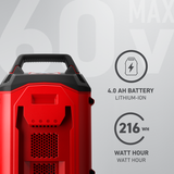 Toro | 88640 | 60V Max Flex-Force 4.0 Ah Lithium-Ion Battery