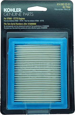 Kohler Engine 14 083 22-S1 - ELEMENT, AIR FILTER (RETAIL PACK)