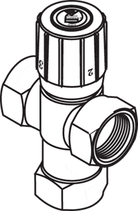 Central Boiler 327 Mixing Valve For Radiant Floor Heat