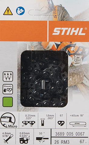 STIHL 3689 005 0067 26RM3 67CHAIN LOOP