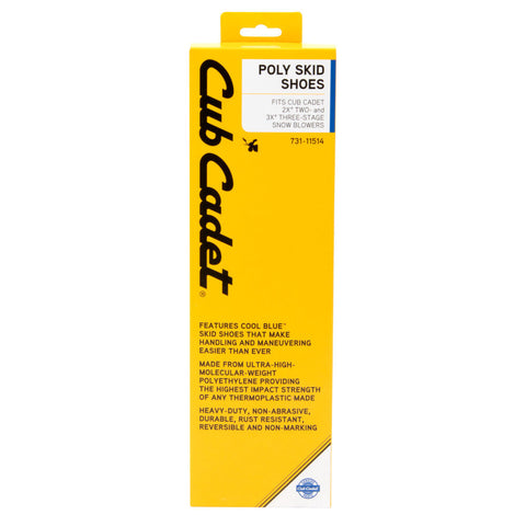 Cub Cadet Skid Shoe-Cool Blu - 490-241-C064