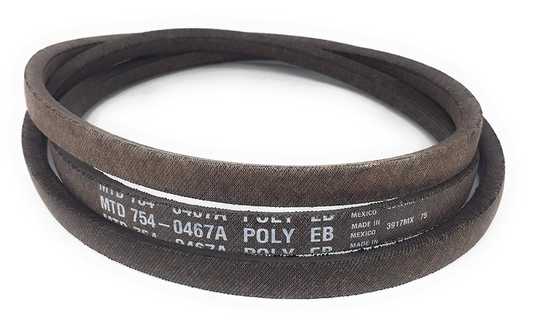 Cub Cadet / MTD 954-0467A Lower Transmission Drive Belt (Genuine OEM)